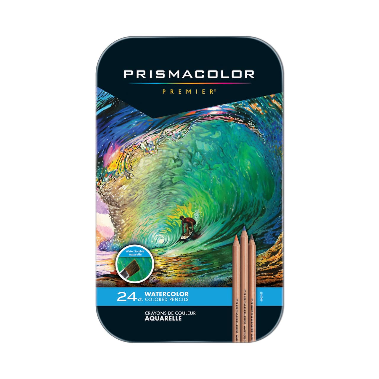 Prismacolor&#xAE; Premier Watercolor Pencil 24 Color Tin